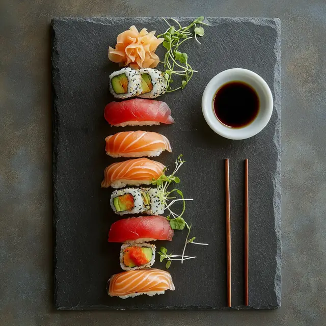 EMMILY Food · Sushi & Meeresfrüchte